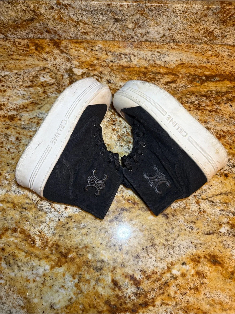 Celine black platform